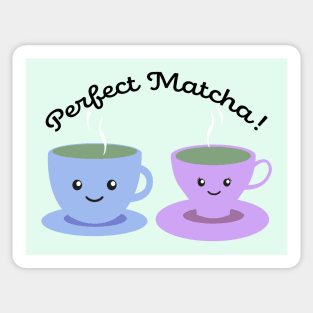 Cute Kawaii Perfect Matcha Tea Sticker